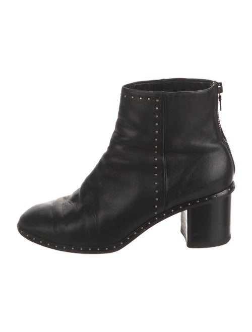 Rag & Bone Leather Studded Accents Boots