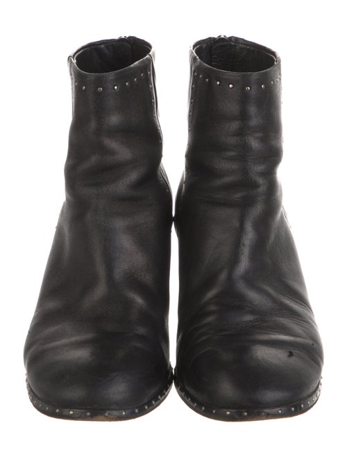 Rag & Bone Leather Studded Accents Boots