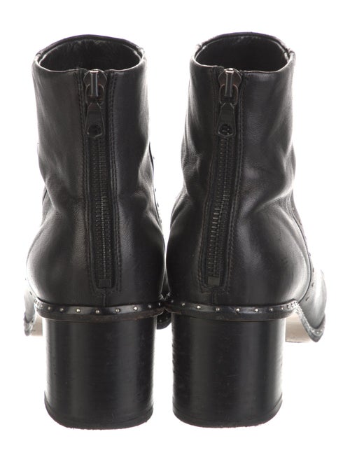 Rag & Bone Leather Studded Accents Boots
