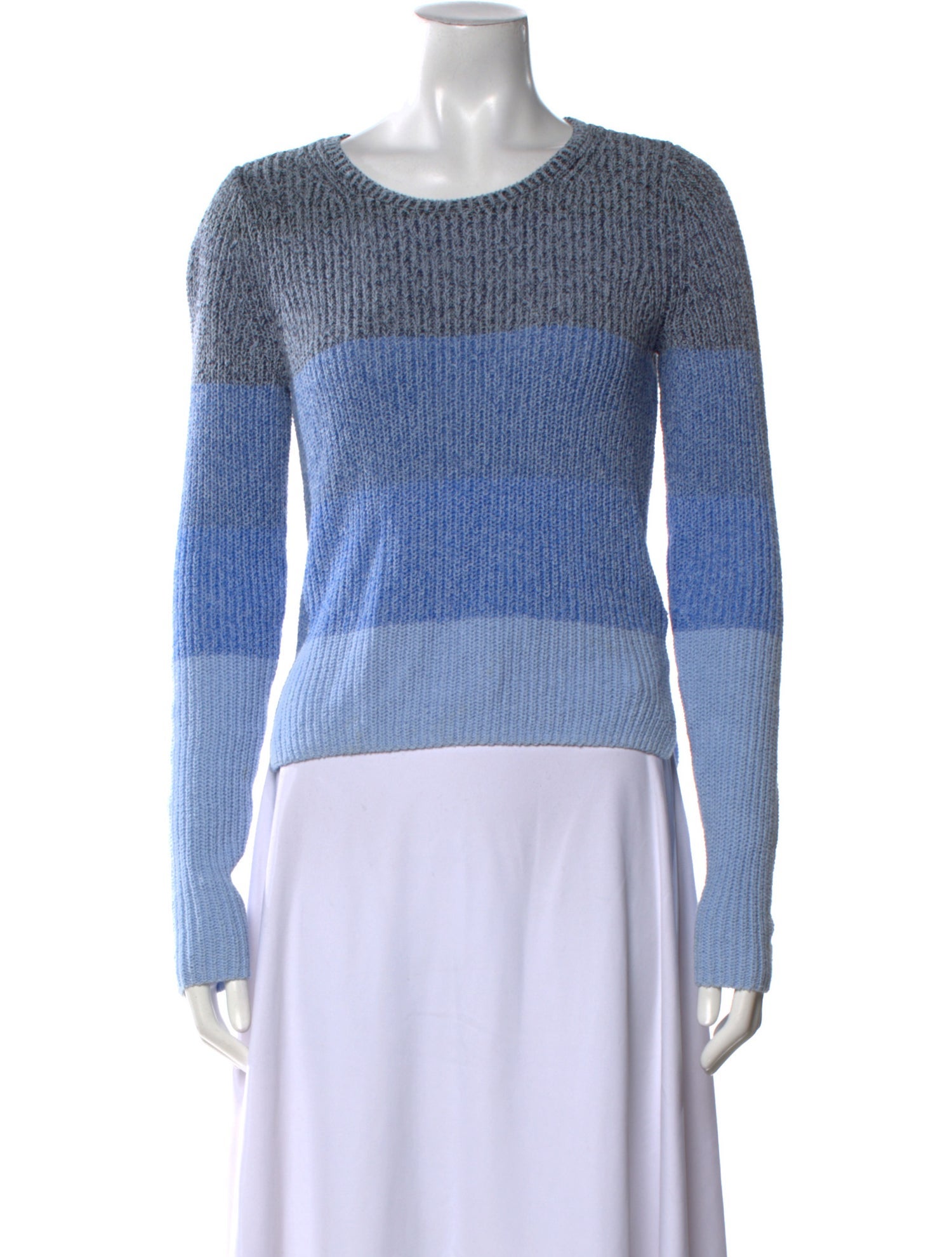 Rag & Bone Striped Scoop Neck Sweater