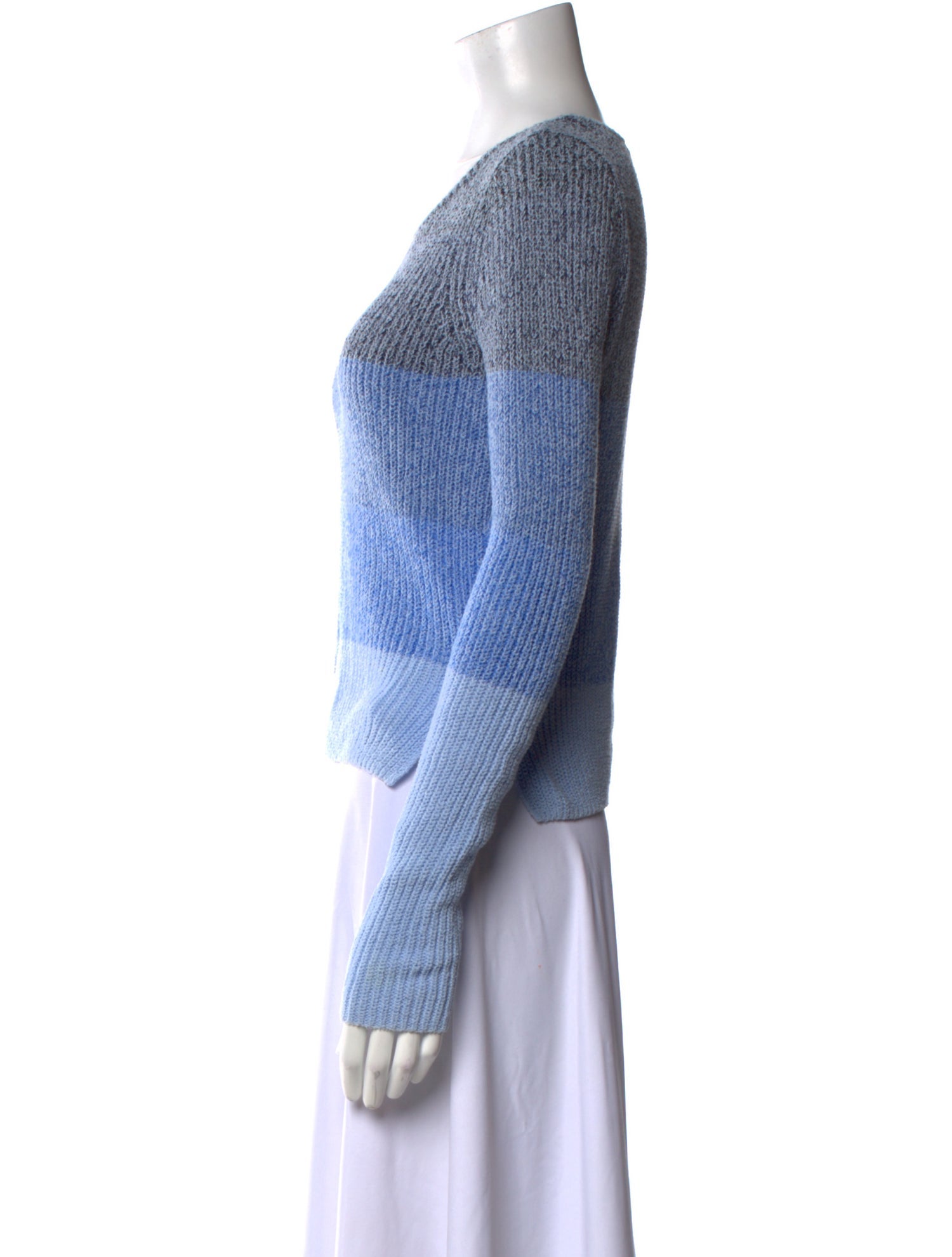 Rag & Bone Striped Scoop Neck Sweater