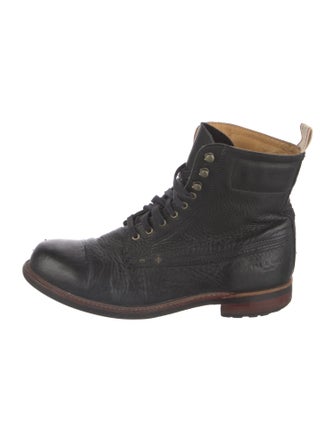 Rag & Bone Leather Lace-Up Boots