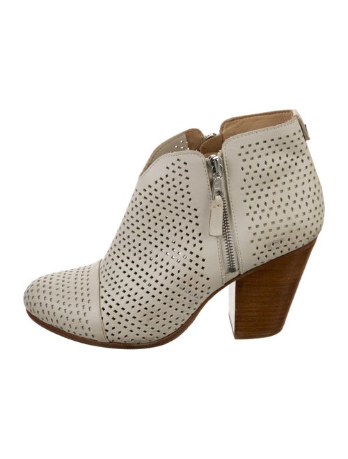 Rag & Bone Leather Lasercut Accents Boots