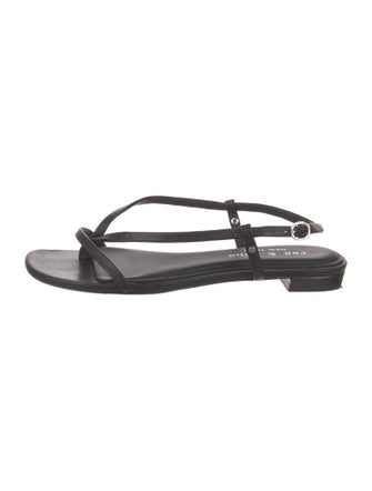 Rag & Bone Leather Slingback Sandals