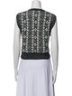 Rag & Bone Printed V-Neck Sweater