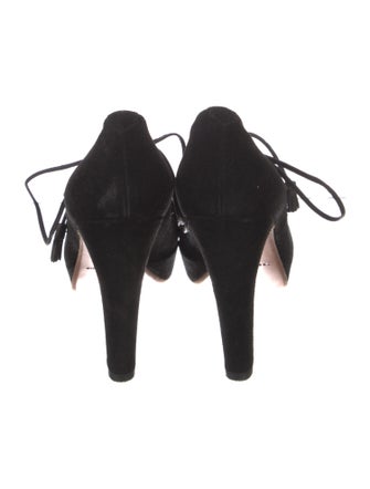 Rag & Bone Suede Tassel Accents Pumps