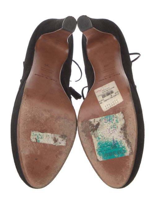 Rag & Bone Suede Tassel Accents Pumps