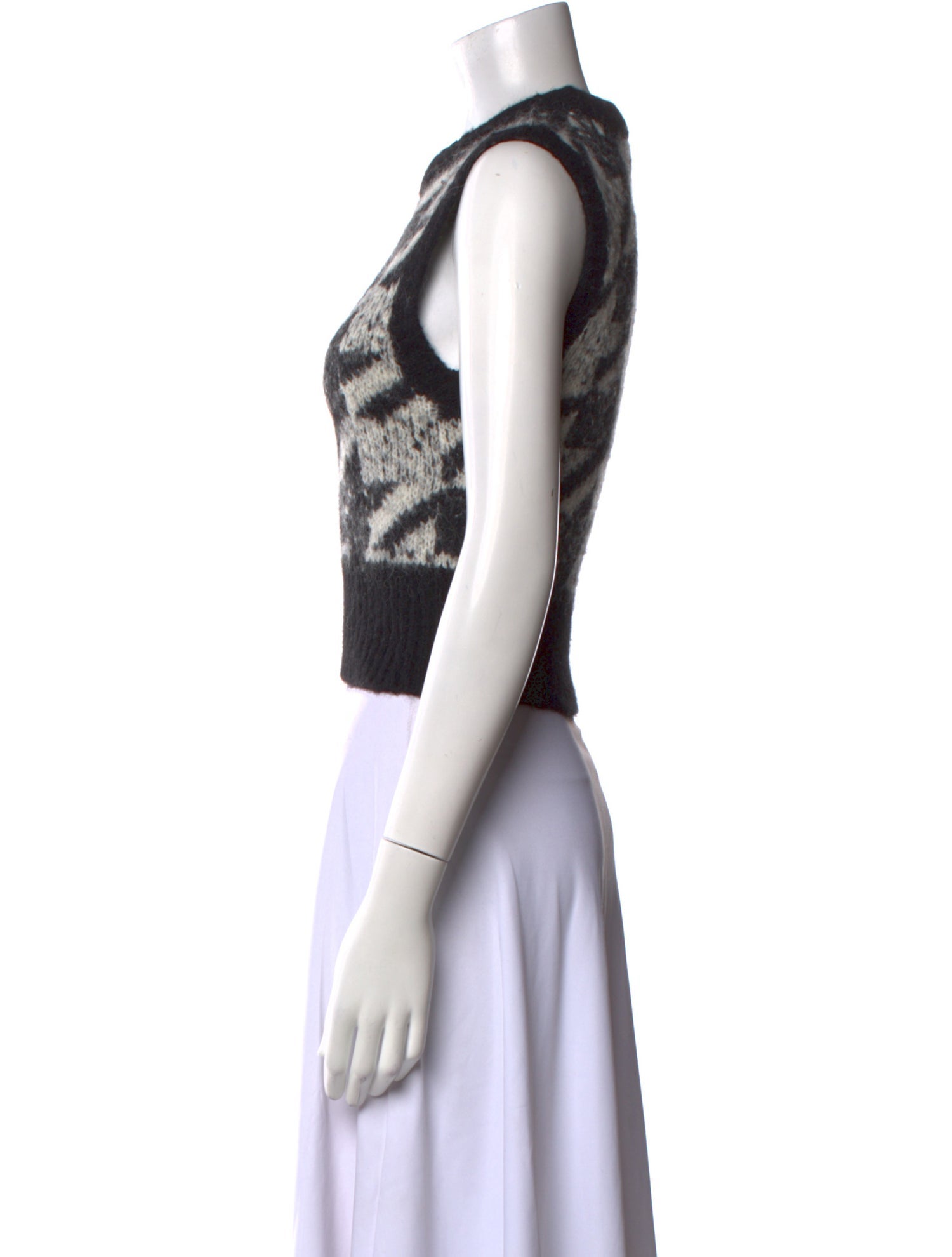 Rag & Bone Nylon Printed Sweater