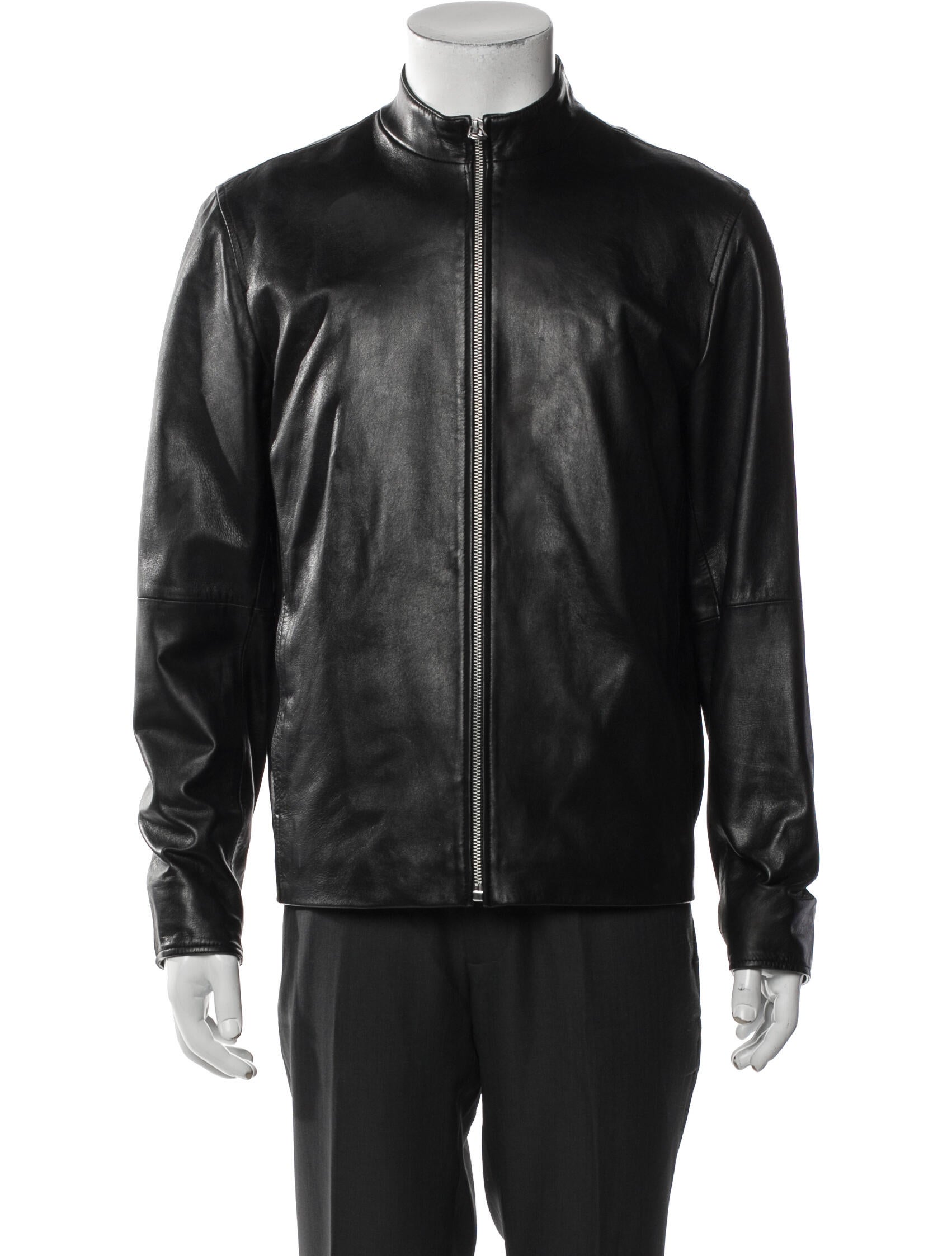 Rag & Bone Lamb Leather Moto Jacket