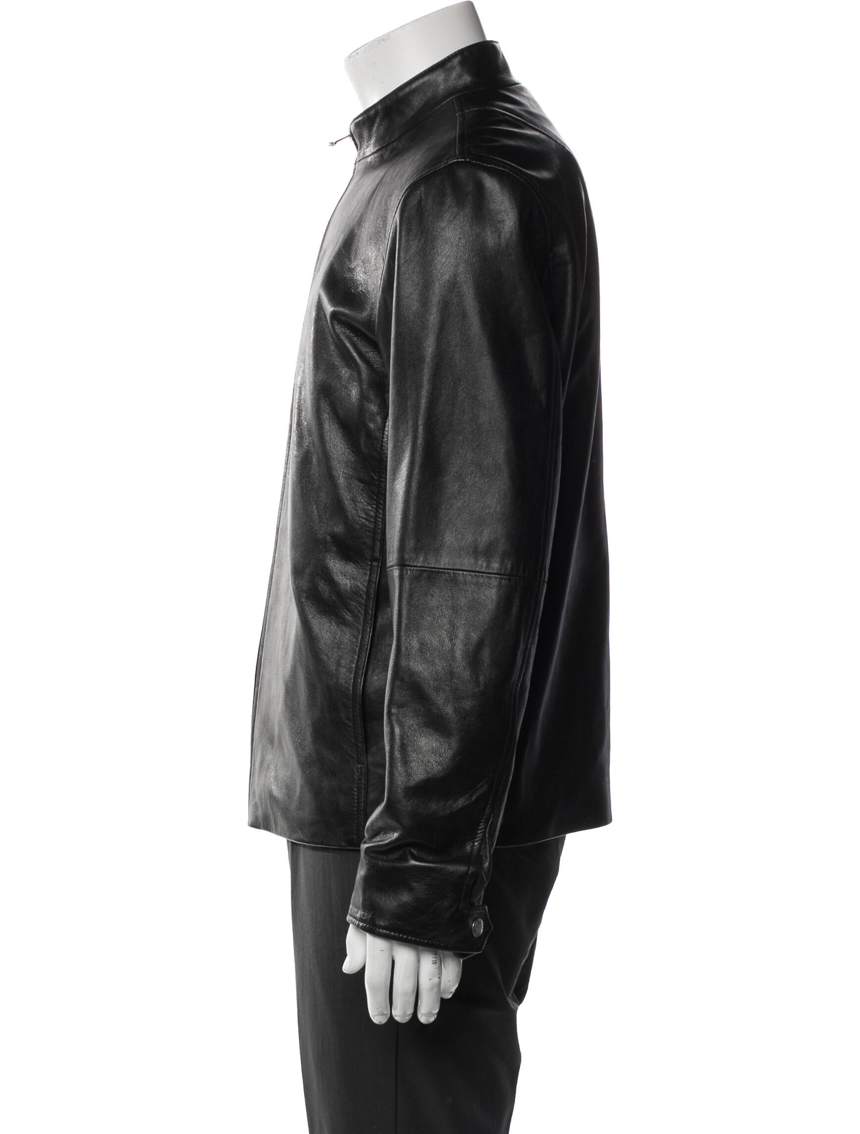 Rag & Bone Lamb Leather Moto Jacket