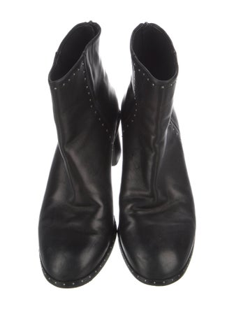 Rag & Bone Leather Studded Accents Boots