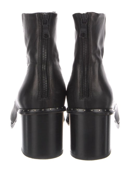 Rag & Bone Leather Studded Accents Boots