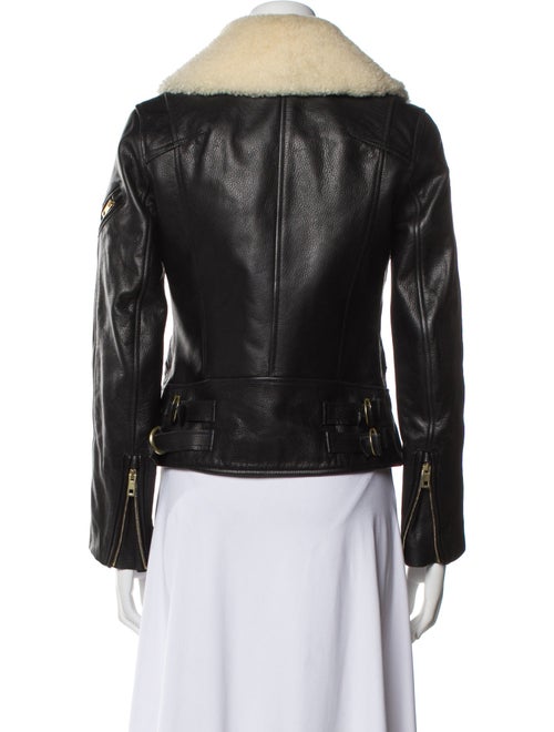 Rag & Bone Leather Fur Jacket