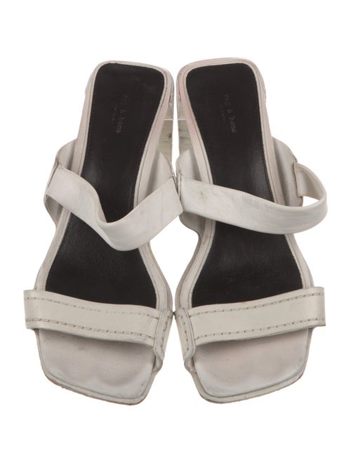 Rag & Bone Leather Slides