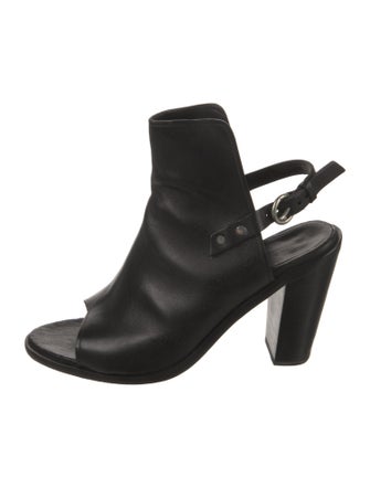 Rag & Bone Leather Cutout Accent Boots