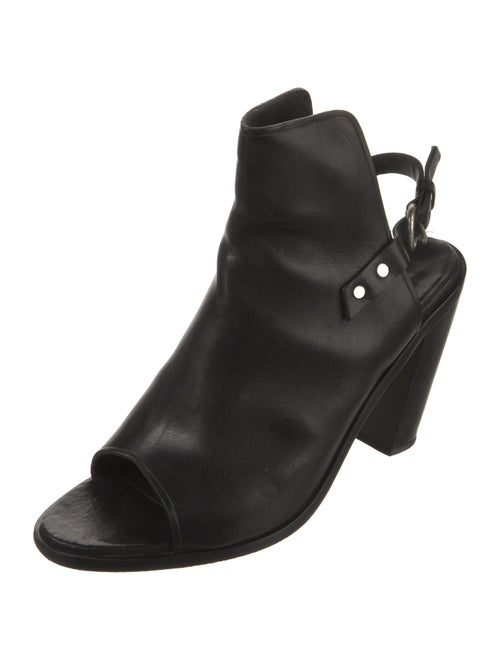 Rag & Bone Leather Cutout Accent Boots