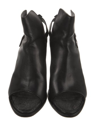Rag & Bone Leather Cutout Accent Boots