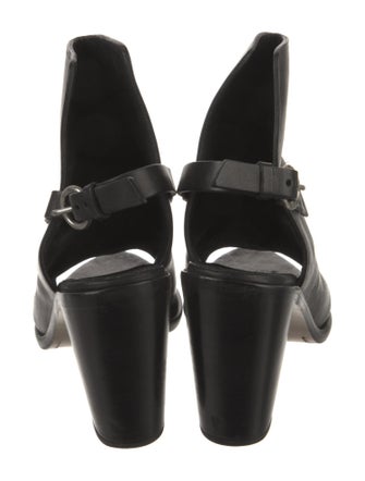 Rag & Bone Leather Cutout Accent Boots