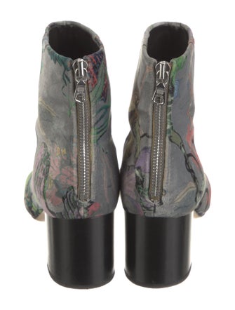 Rag & Bone Floral Print Boots