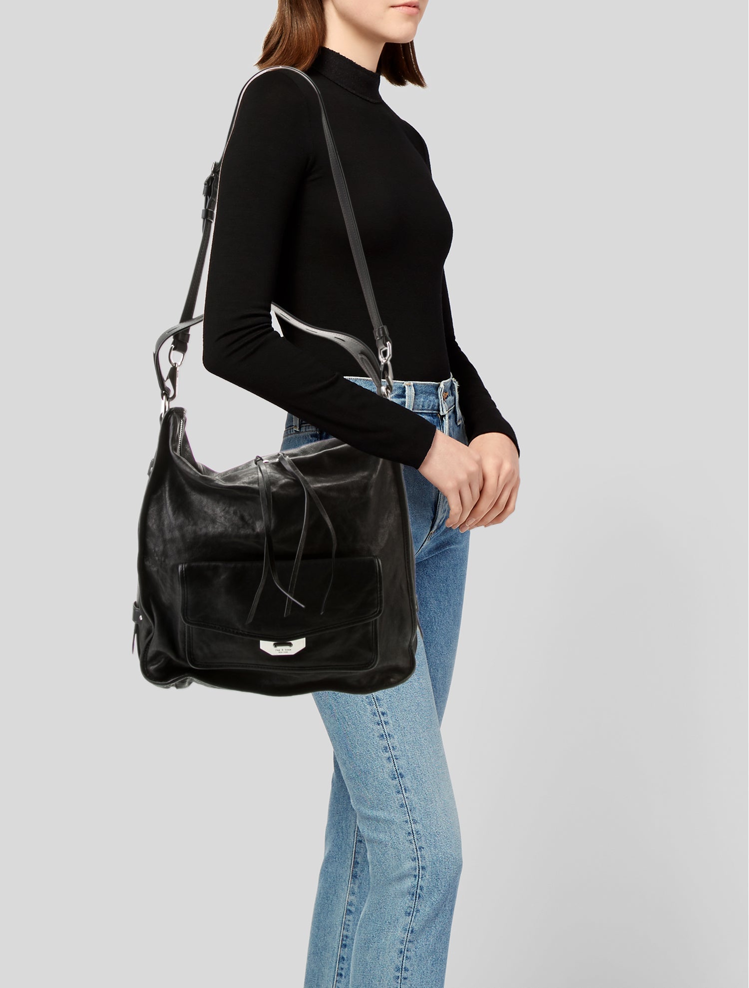 Rag & Bone Leather Shoulder Bag