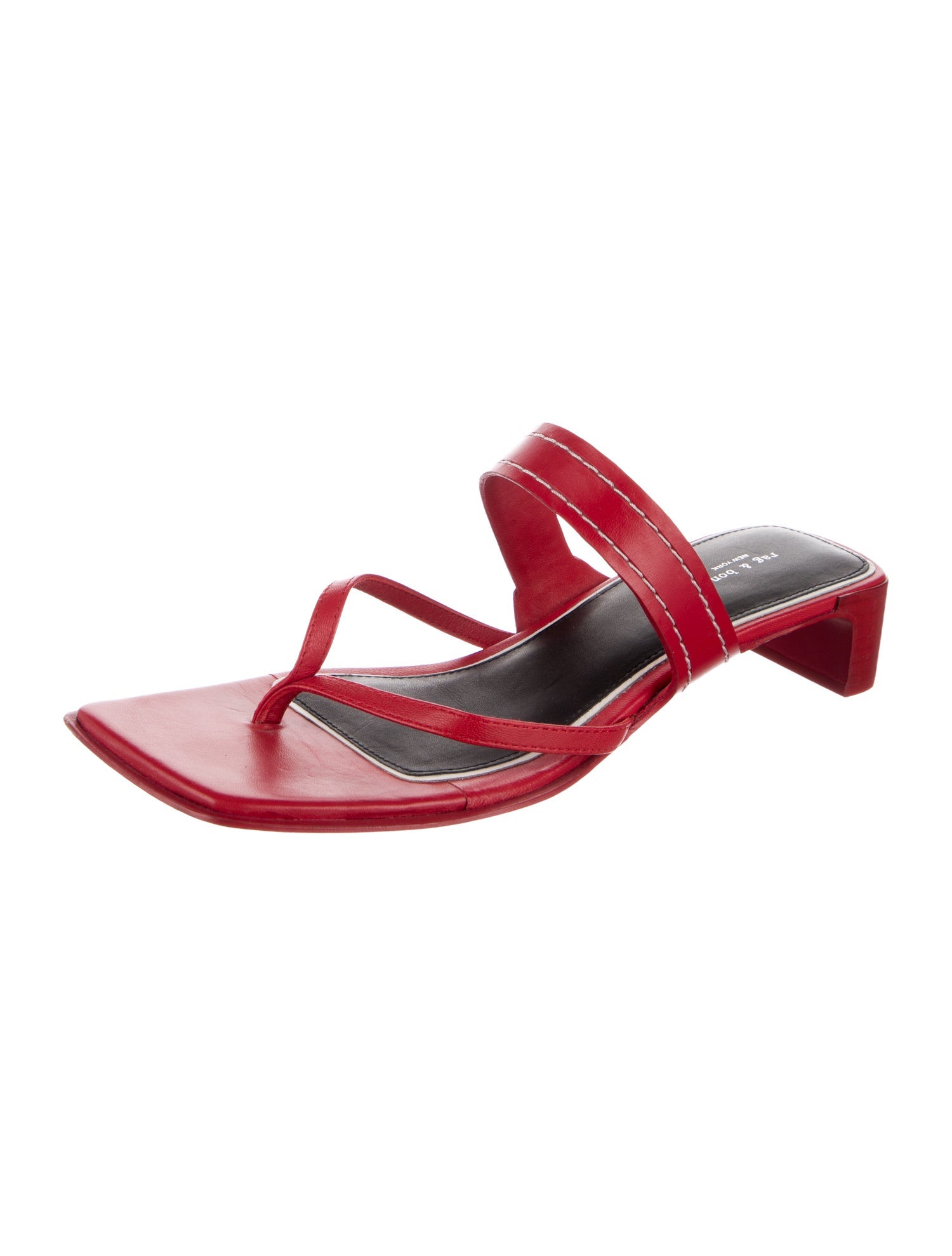 Rag & Bone Leather Slides