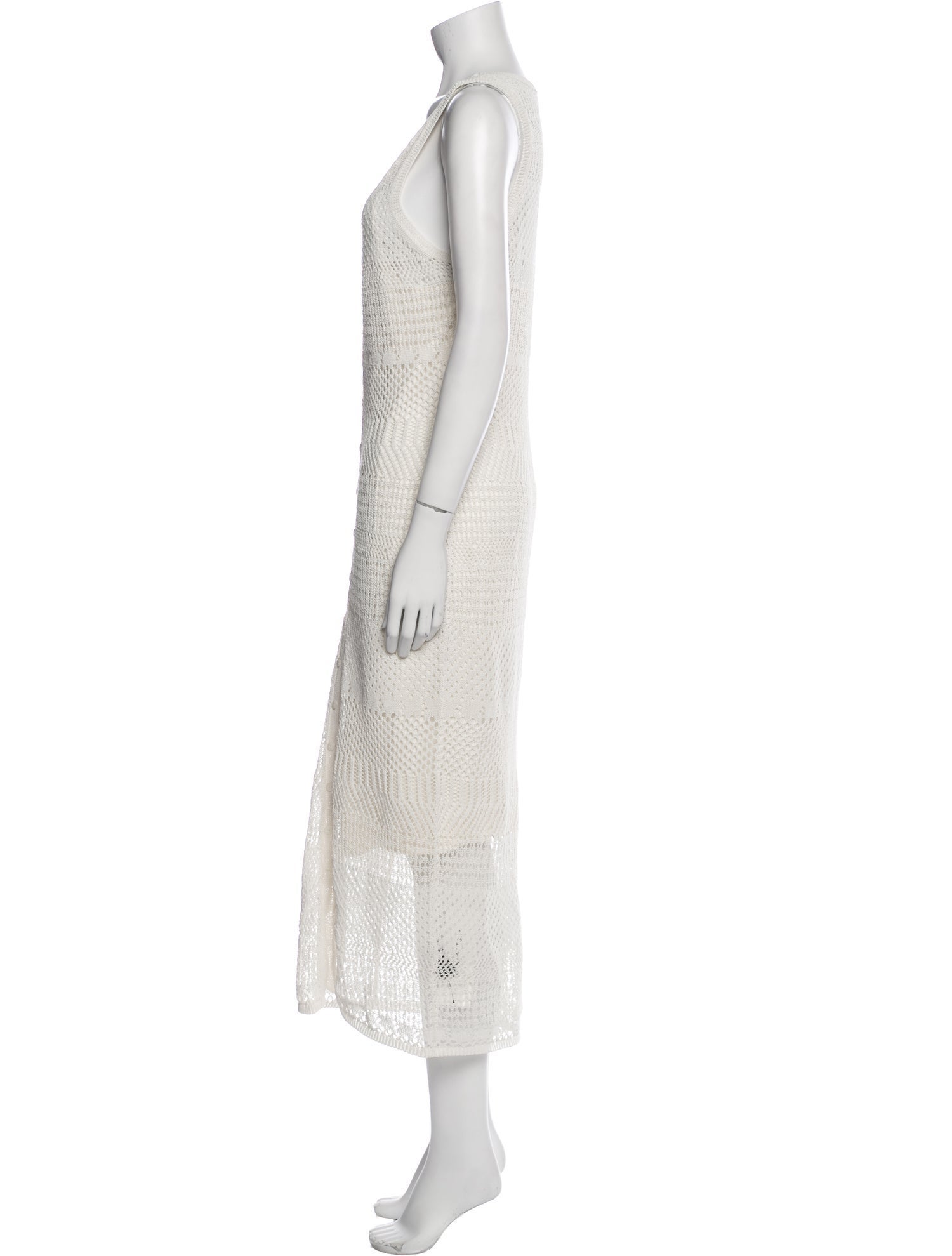 Rag & Bone V-Neck Midi Length Dress