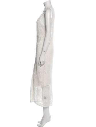 Rag & Bone V-Neck Midi Length Dress