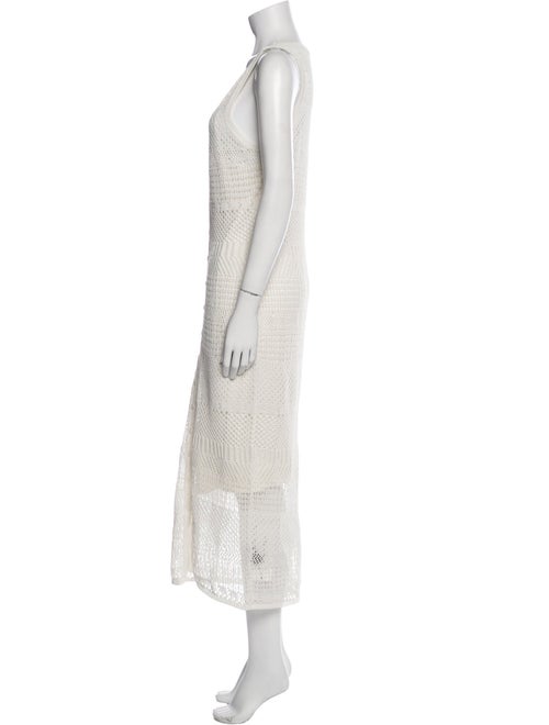 Rag & Bone V-Neck Midi Length Dress