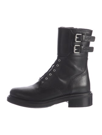 Rag & Bone Leather Combat Boots