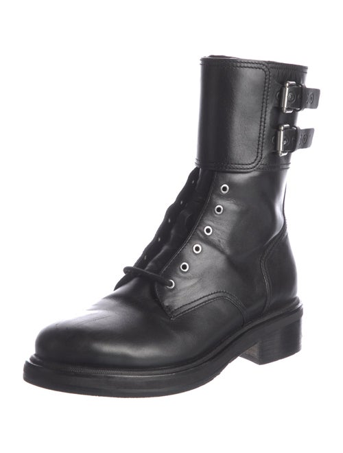 Rag & Bone Leather Combat Boots
