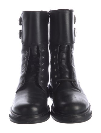 Rag & Bone Leather Combat Boots