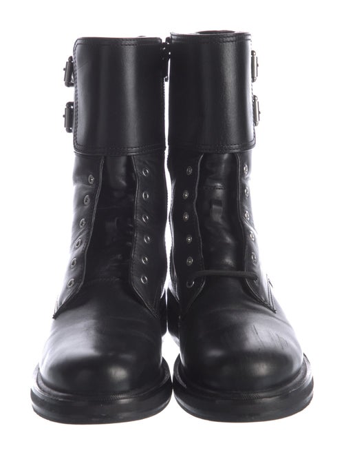 Rag & Bone Leather Combat Boots