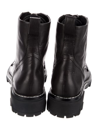Rag & Bone Leather Combat Boots