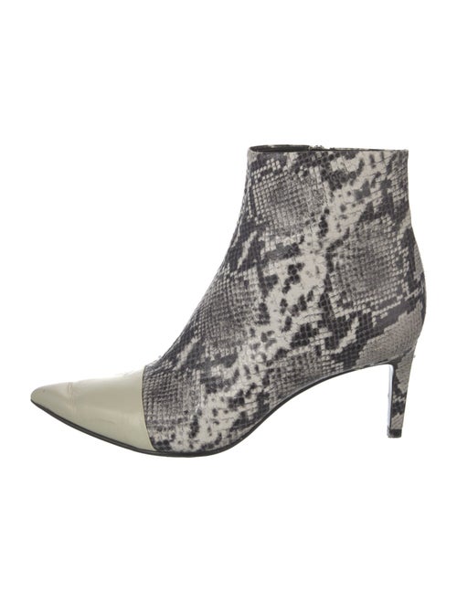 Rag & Bone Leather Animal Print Boots