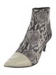 Rag & Bone Leather Animal Print Boots