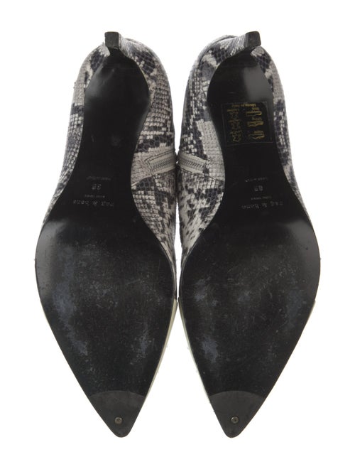 Rag & Bone Leather Animal Print Boots