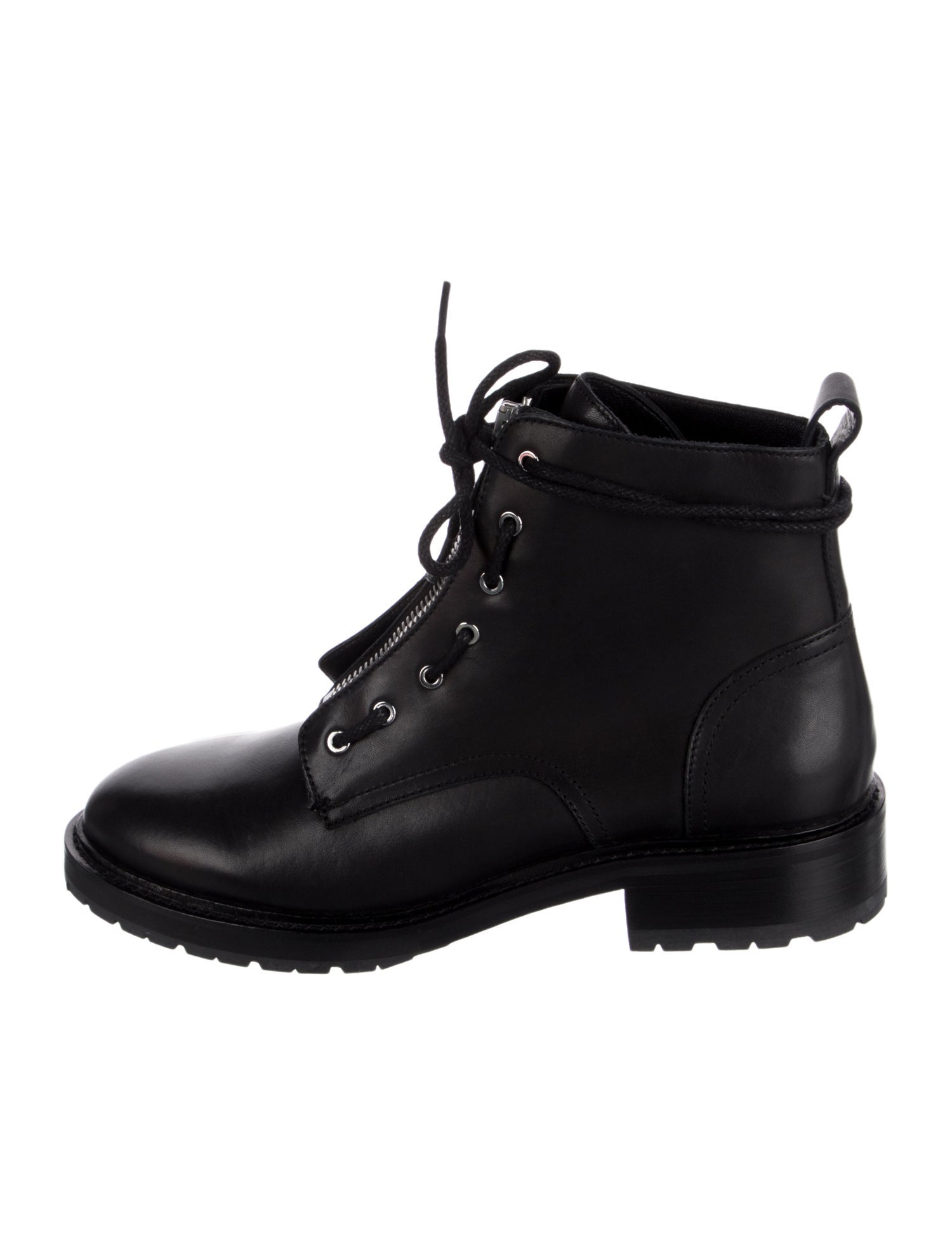 Rag & Bone Leather Combat Boots