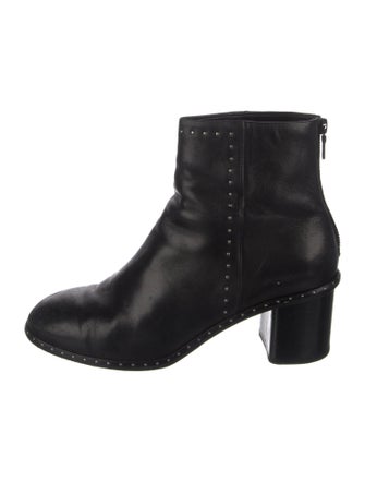 Rag & Bone Leather Studded Accents Boots