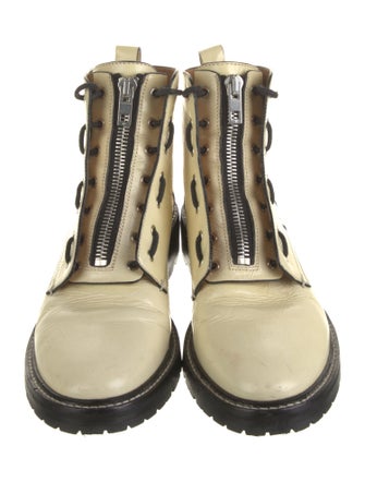Rag & Bone Leather Combat Boots