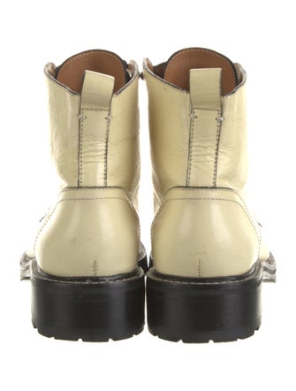 Rag & Bone Leather Combat Boots