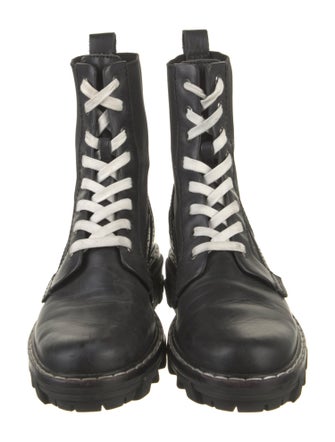 Rag & Bone Leather Combat Boots