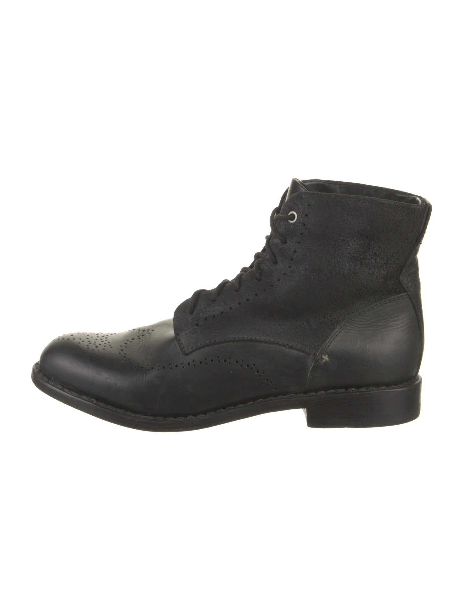 Rag & Bone Leather Combat Boots