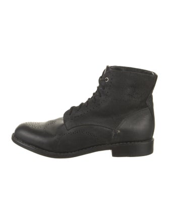 Rag & Bone Leather Combat Boots