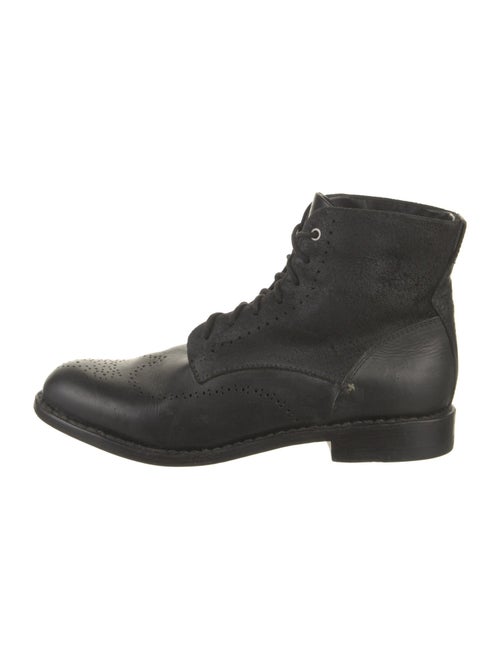 Rag & Bone Leather Combat Boots