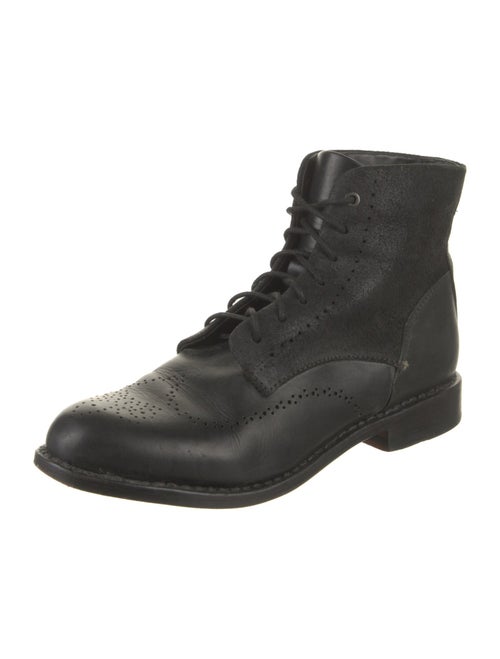 Rag & Bone Leather Combat Boots