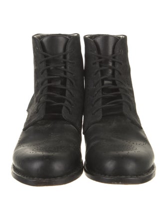 Rag & Bone Leather Combat Boots