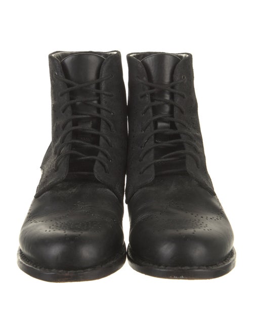 Rag & Bone Leather Combat Boots