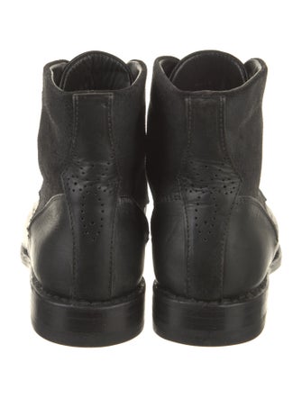 Rag & Bone Leather Combat Boots