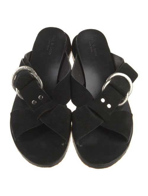 Rag & Bone Suede Slides