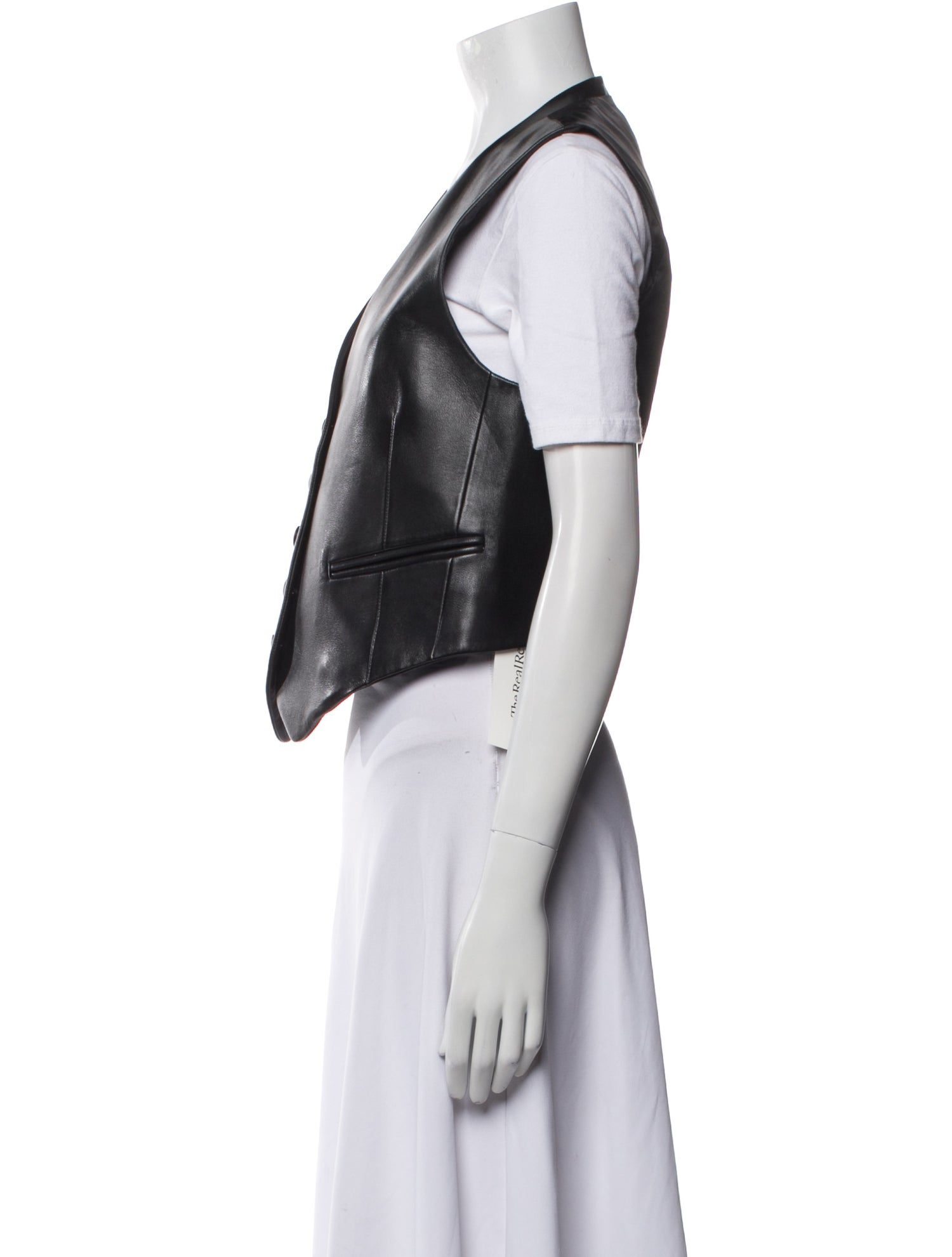 Rag & Bone Lamb Leather Vest